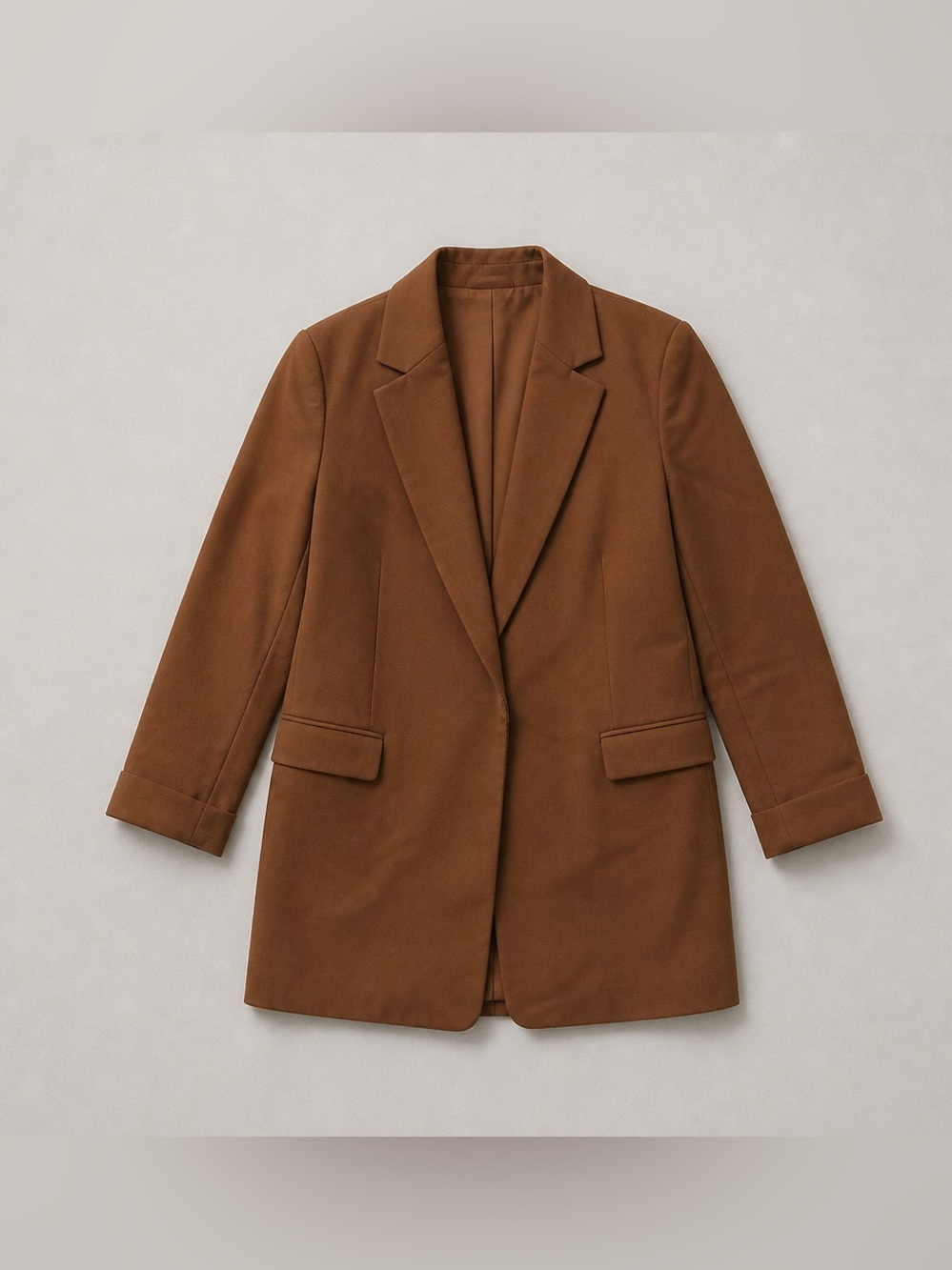 Gianni Bini Brown Tailored Women's Blazer Jacket